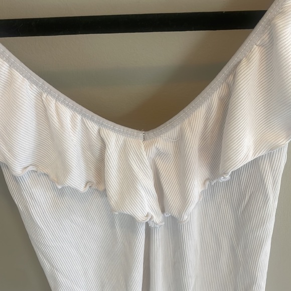 Aritzia Ruffle Romper - Picture 2 of 3